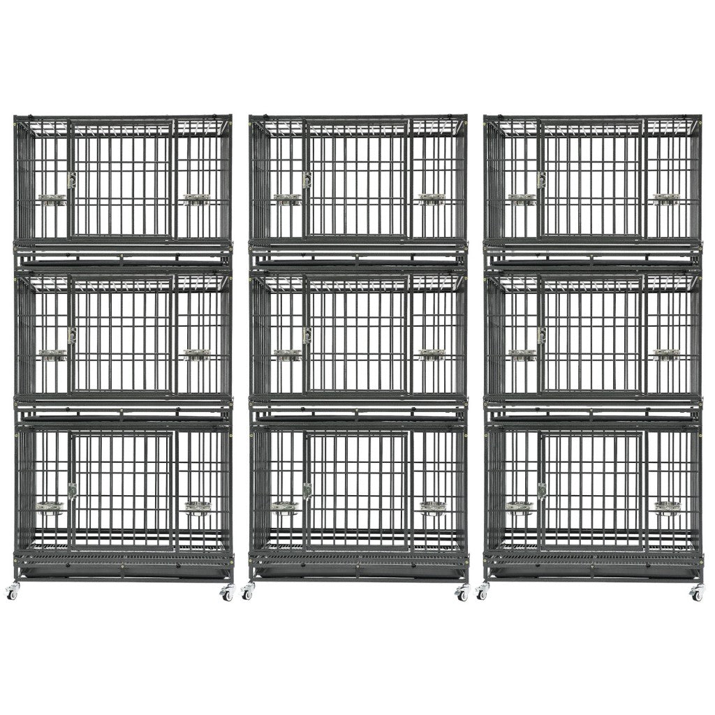 37 Inch Stackable Heavy Duty Dog Crate – alternate view 17