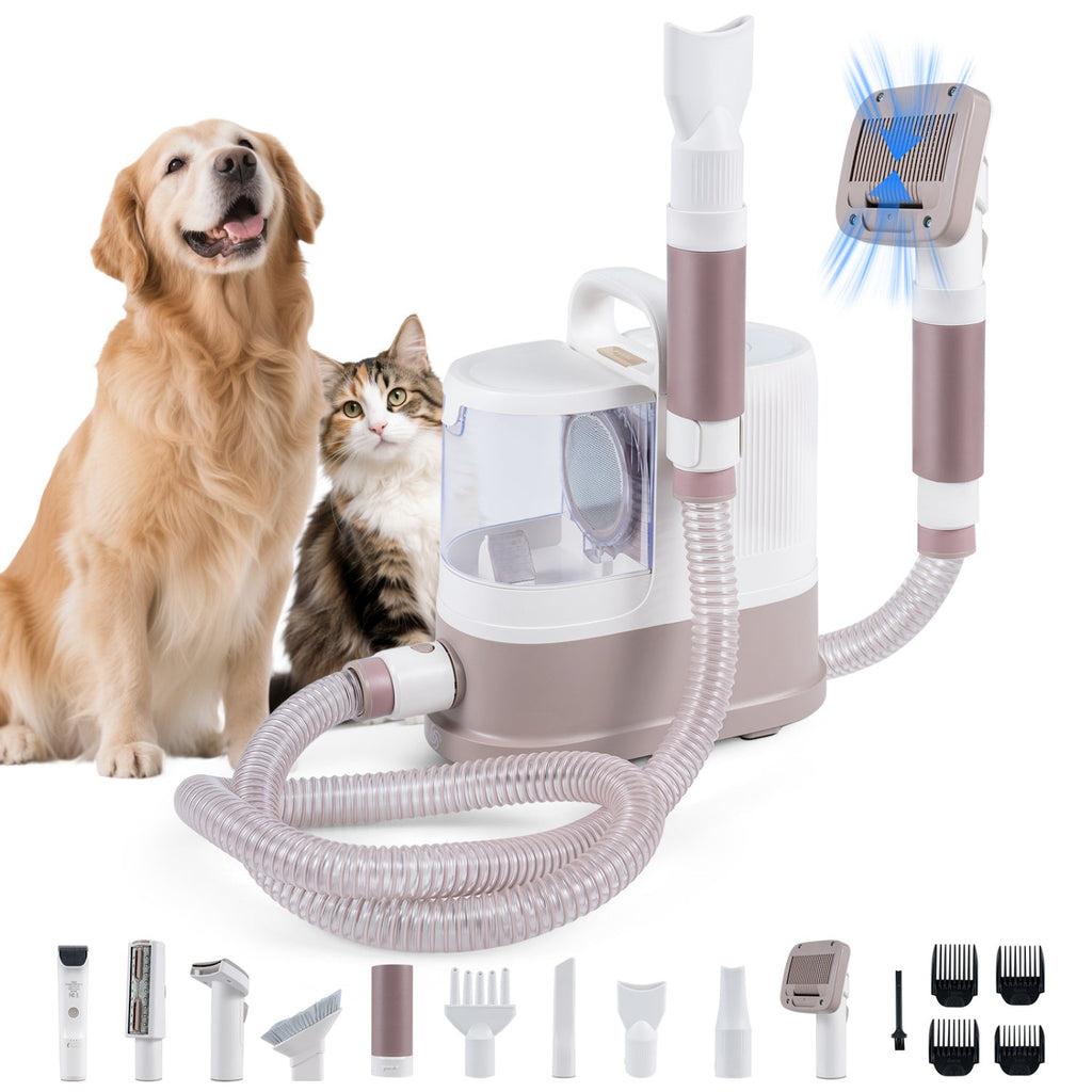 9-in-1 Dog Grooming Vacuum Kit with 3 Suction Modes – photo 1 of 8