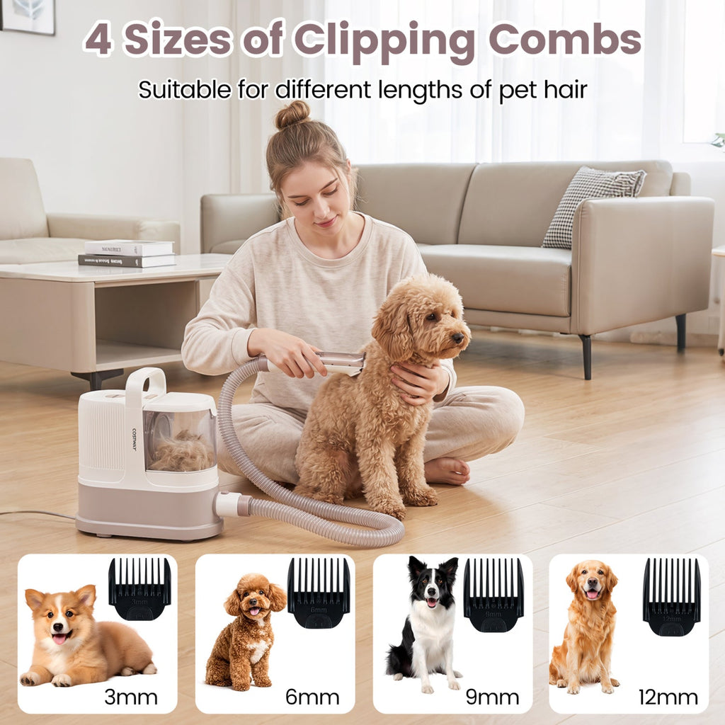 9-in-1 Dog Grooming Vacuum Kit with 3 Suction Modes – photo 5 of 8
