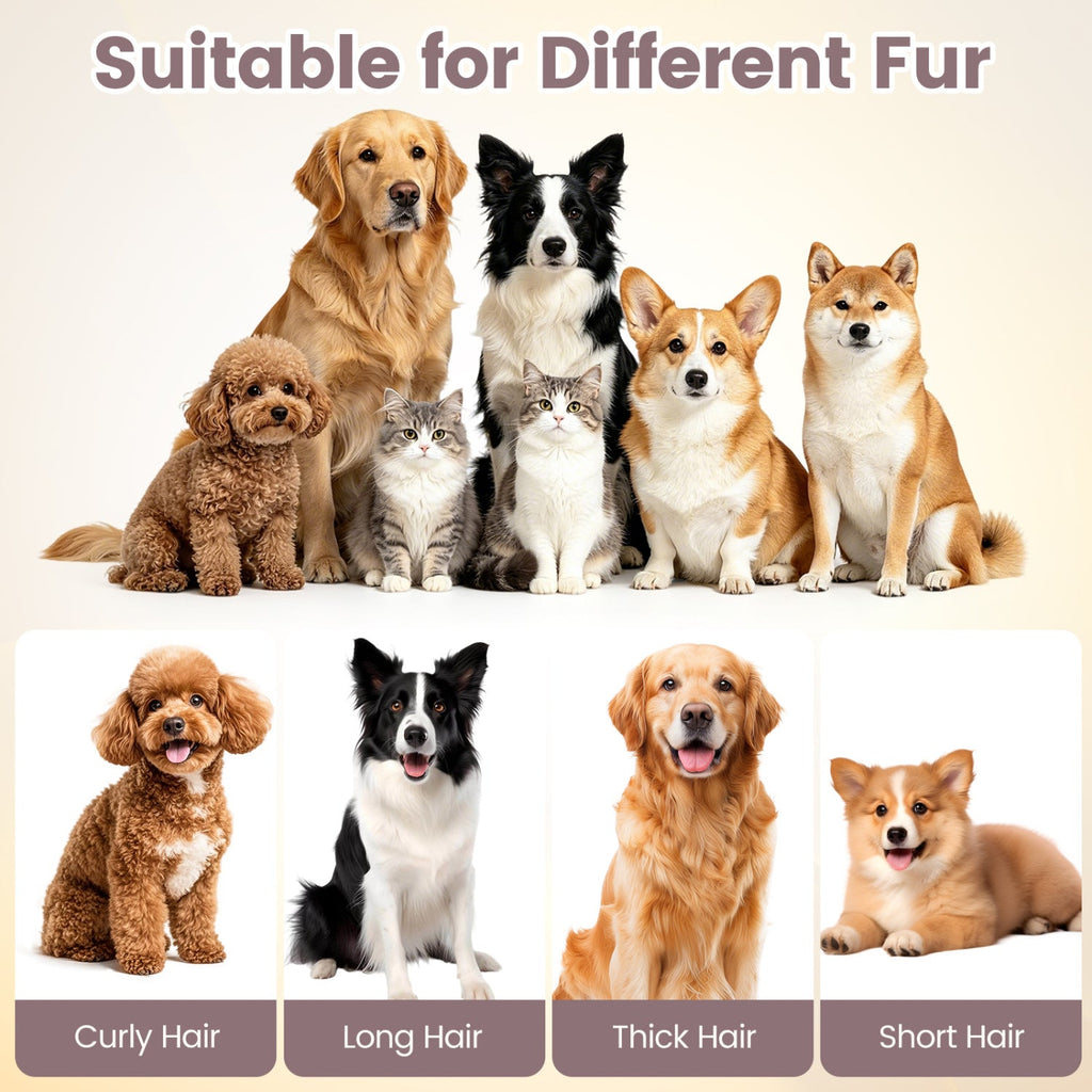 9-in-1 Dog Grooming Vacuum Kit with 3 Suction Modes – photo 8 of 8