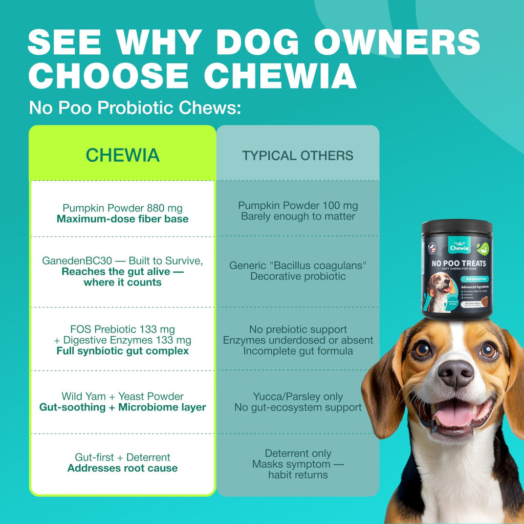 No Poo Chews for Dogs – Coprophagia Deterrent with Probiotics – alternate view 6