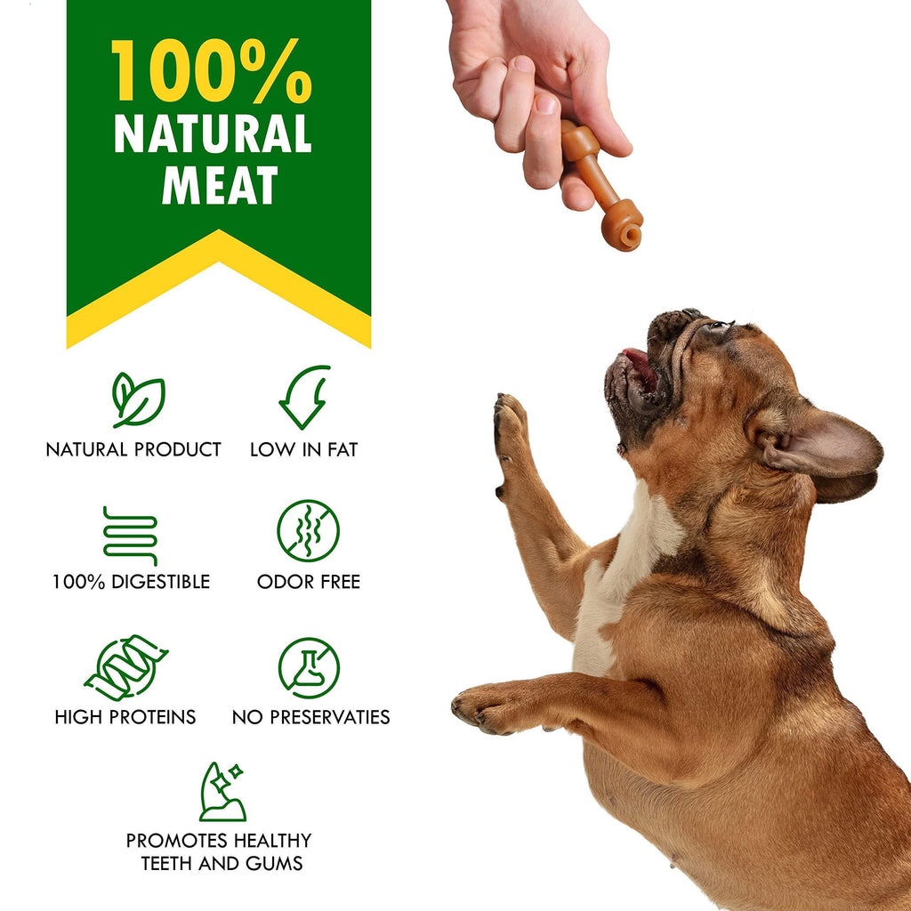 Peanut Butter Bones for Dogs Cranberry Rawhide-Free – photo 2 of 7