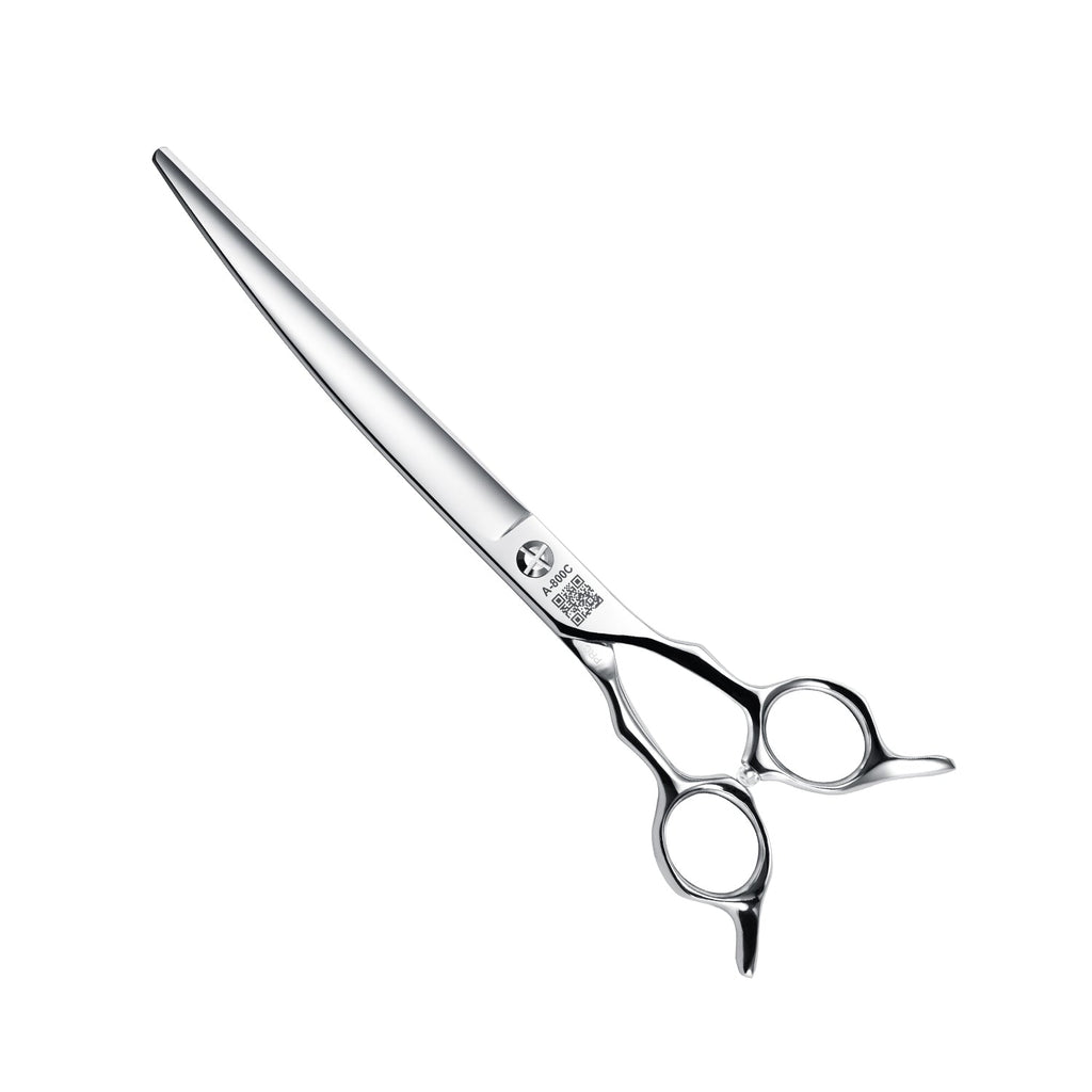 Zora Curved Pet Grooming Shears – Professional Grooming Scissors – alternate view 2
