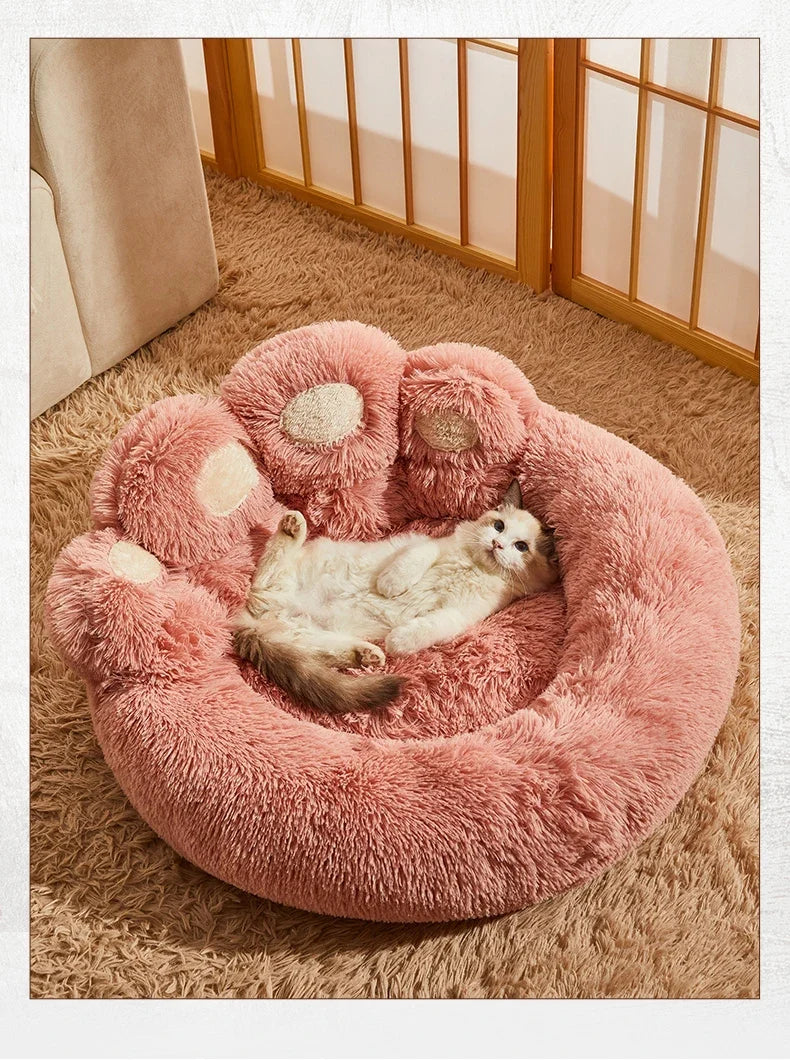 Winter Warm Small Dog Sofa Bed – Plush Pet Bed Mat – alternate view 18