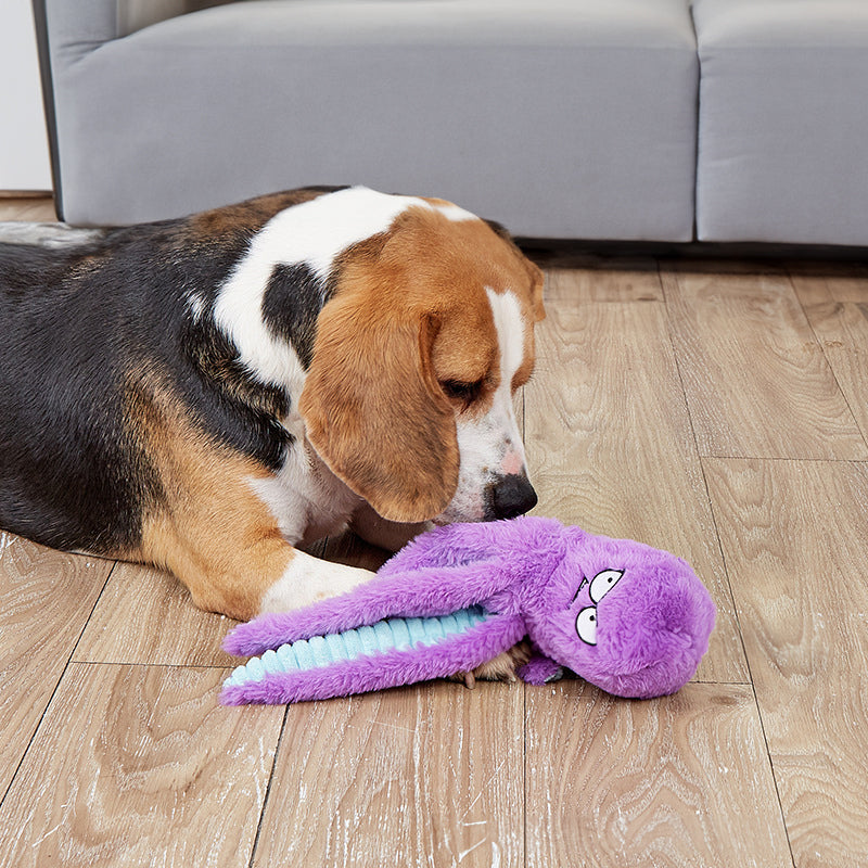 Octopus Plush Dog Toy Squeaky Bite-Resistant – photo 4 of 8