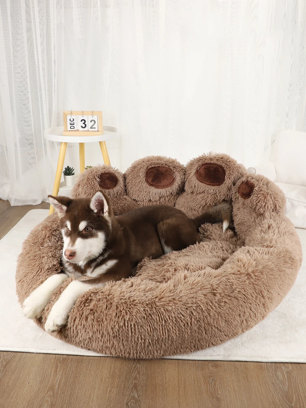 Winter Warm Small Dog Sofa Bed – Plush Pet Bed Mat – alternate view 14