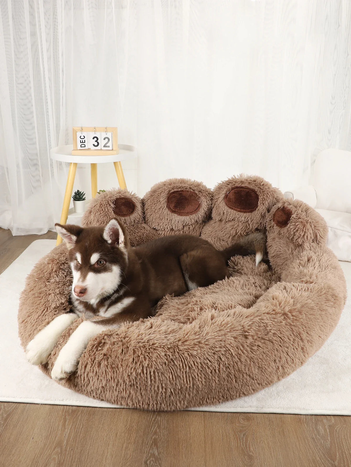 Winter Warm Small Dog Sofa Bed – Plush Pet Bed Mat – alternate view 14