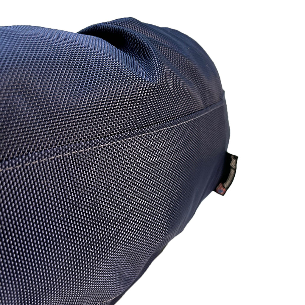Armor round bolster dog bed in rugged 1680D ballistic fabric