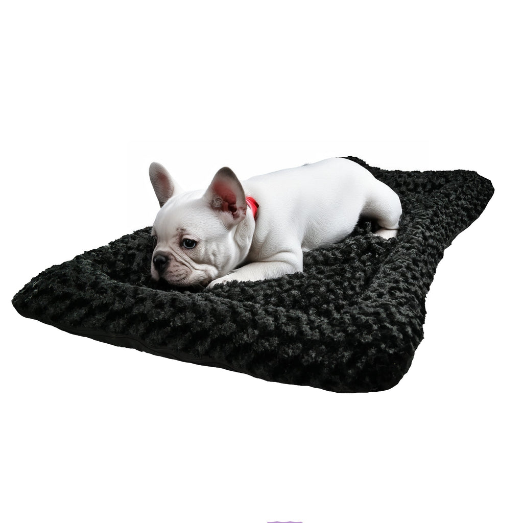 Furvana Cloud Rectangle Bolstered Dog Bed – front view