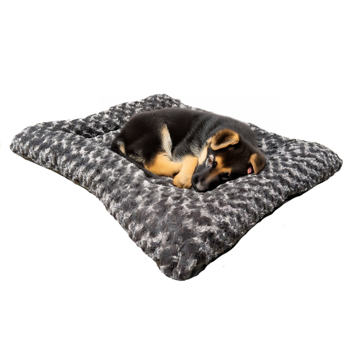 Furvana Cloud Rectangle Bolstered Dog Bed – alternate view 10