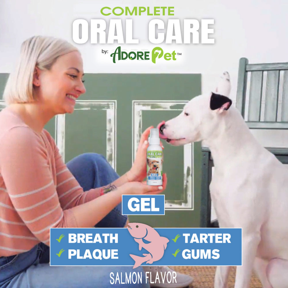 Adore Pet oral care gel for dogs salmon flavor – photo 2 of 7
