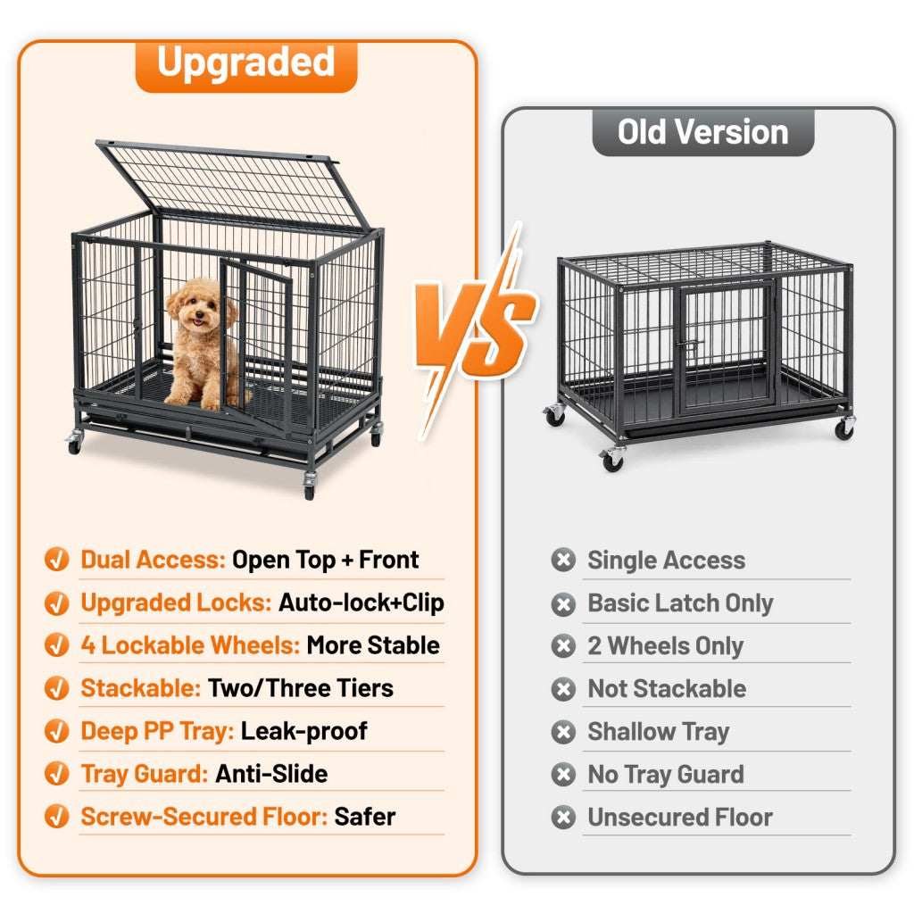 31 Inch Stackable Dog Crate – alternate view 8