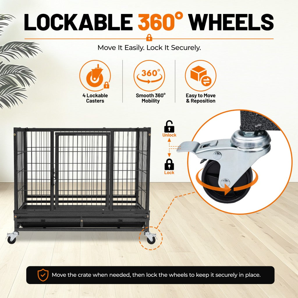 31 Inch Stackable Dog Crate – alternate view 7