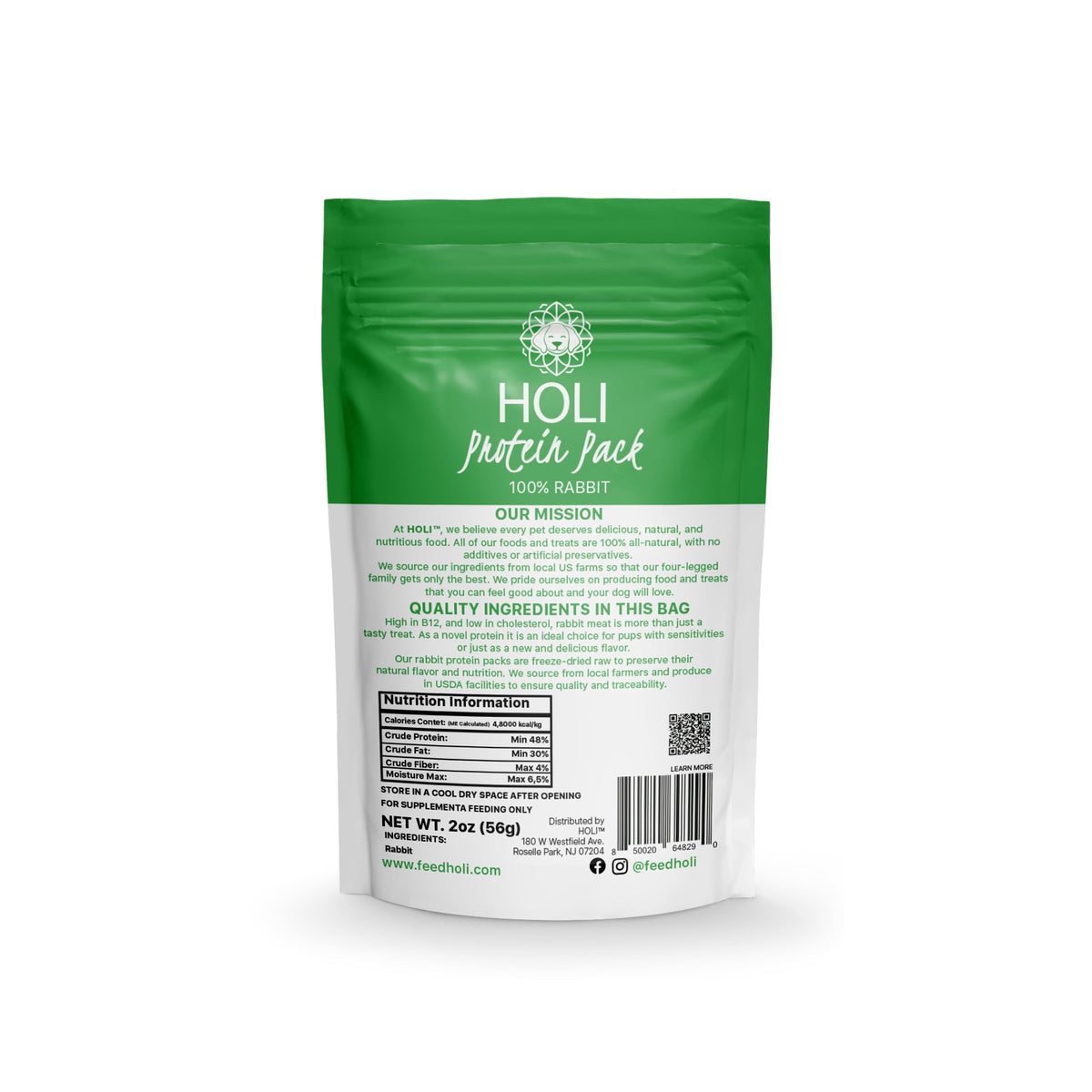 Freeze-Dried Rabbit Dog Food Topper – alternate view 5