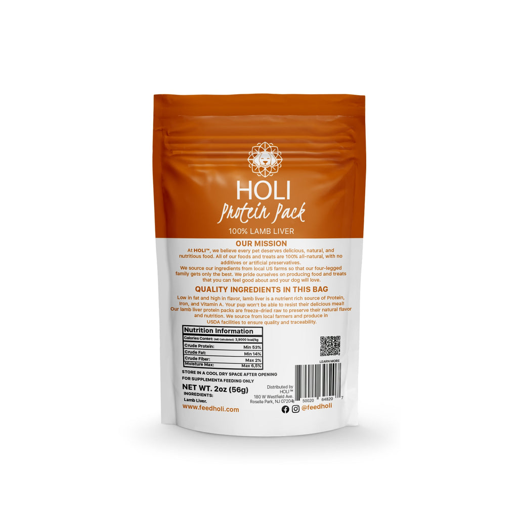 Lamb Liver Dog Food Topper - Freeze Dried - Single Ingredient – alternate view 5