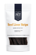 Beef Liver Jerky Strips for Dogs  5 oz