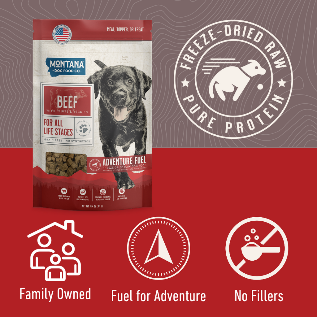 Grain-Free Beef Freeze-Dried Raw Adventure Fuel (Dog Food) – alternate view 2