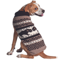 Bison Dog Sweater Brown Tan and White for Small Dogs – photo 1 of 3