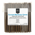 Coconut Blueberry Gourmet Chew Sticks for Dogs  8 Pack
