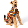 Brown Southwest Dog Coat Fleece Lined Blanket Coat – photo 1 of 7