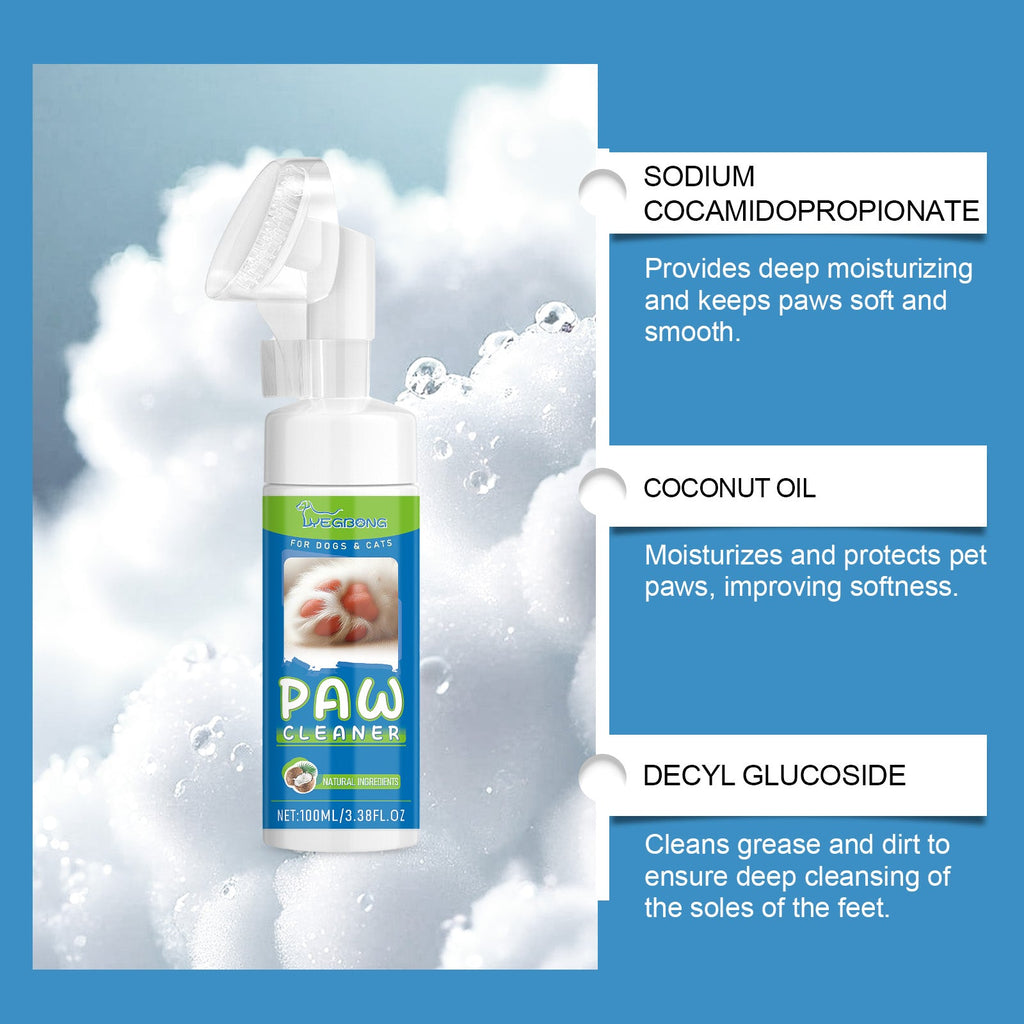 Foaming Pet Foot Cleaner – Dog & Cat Paw Wash – alternate view 3
