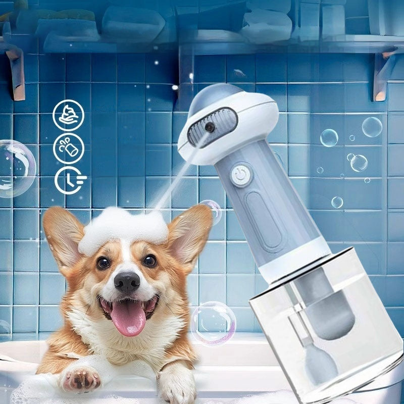 Automatic Pet Shower Foaming Machine – Dog & Cat Bath – front view