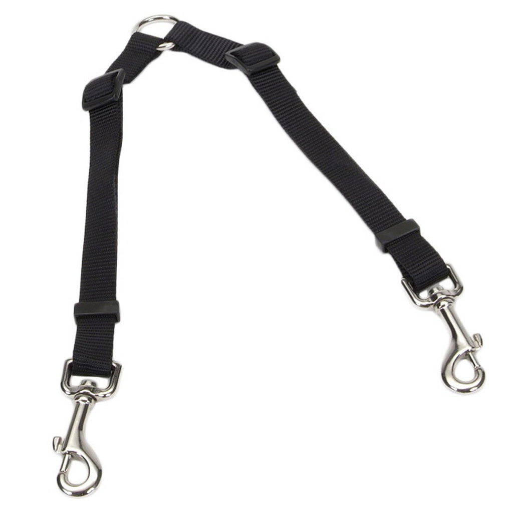 Coastal Pet Two Dog Adjustable Nylon Coupler – front view