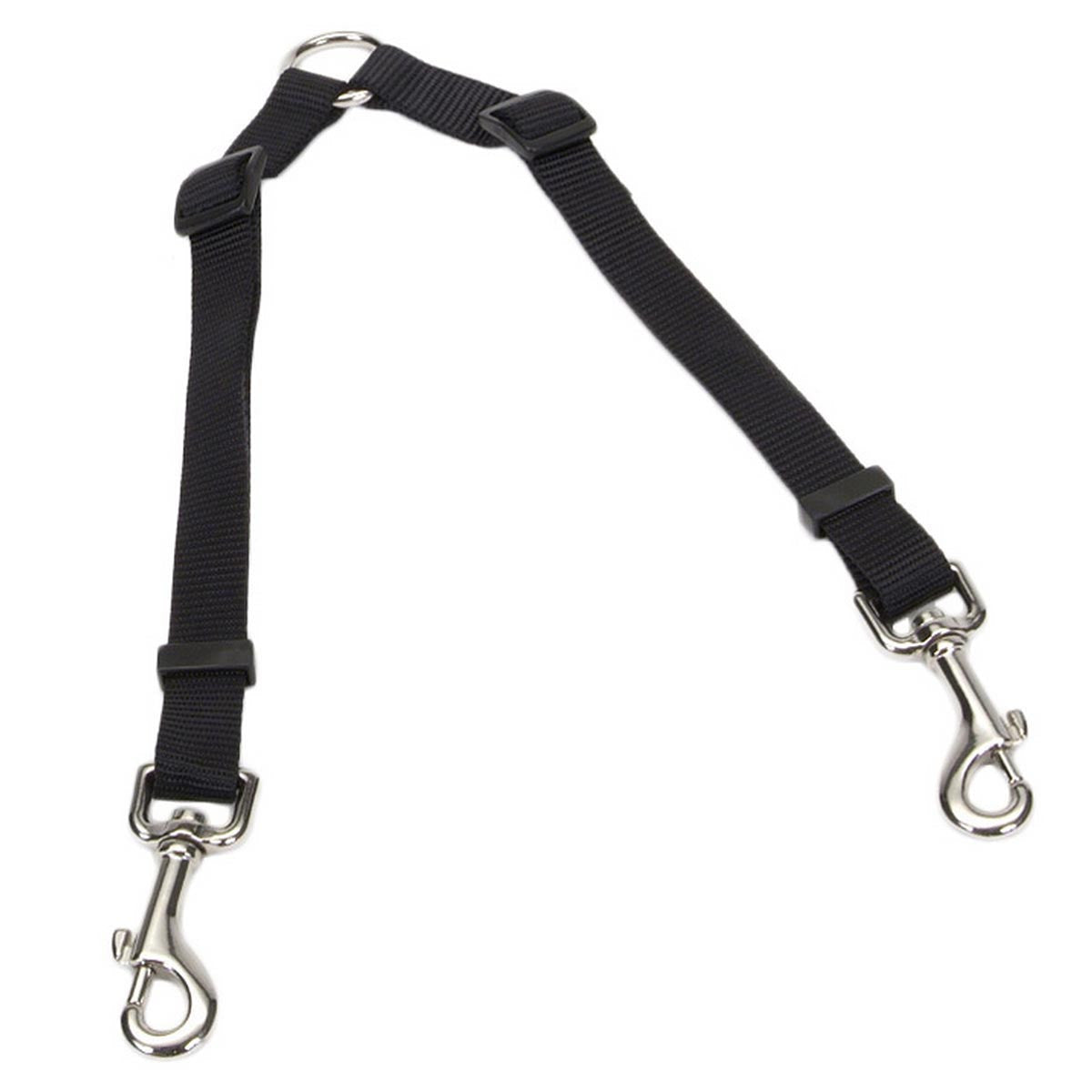 Coastal Pet Two Dog Adjustable Nylon Coupler – front view