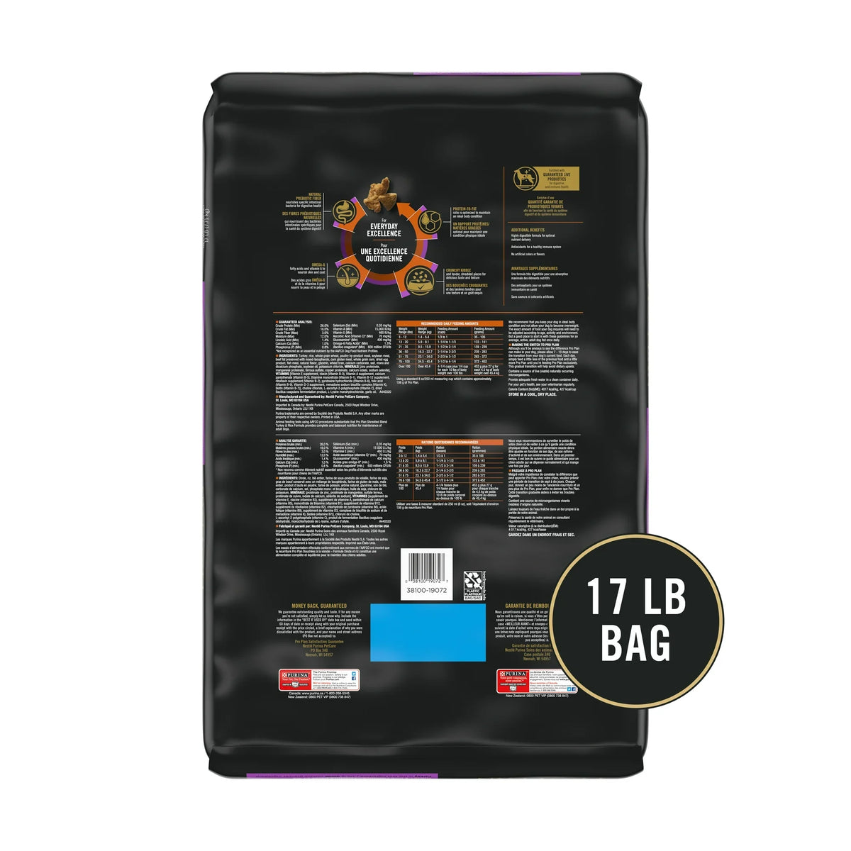 Purina Pro Plan Adult Complete Essentials Turkey & Rice Probiotic Dry Dog Food – alternate view 8