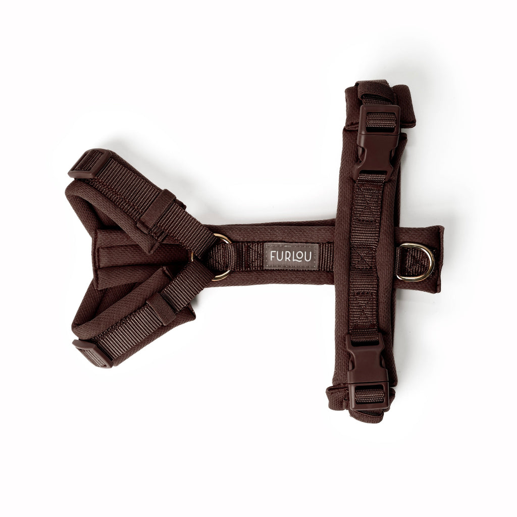 Brown Comfort Dog Harness, alternate view