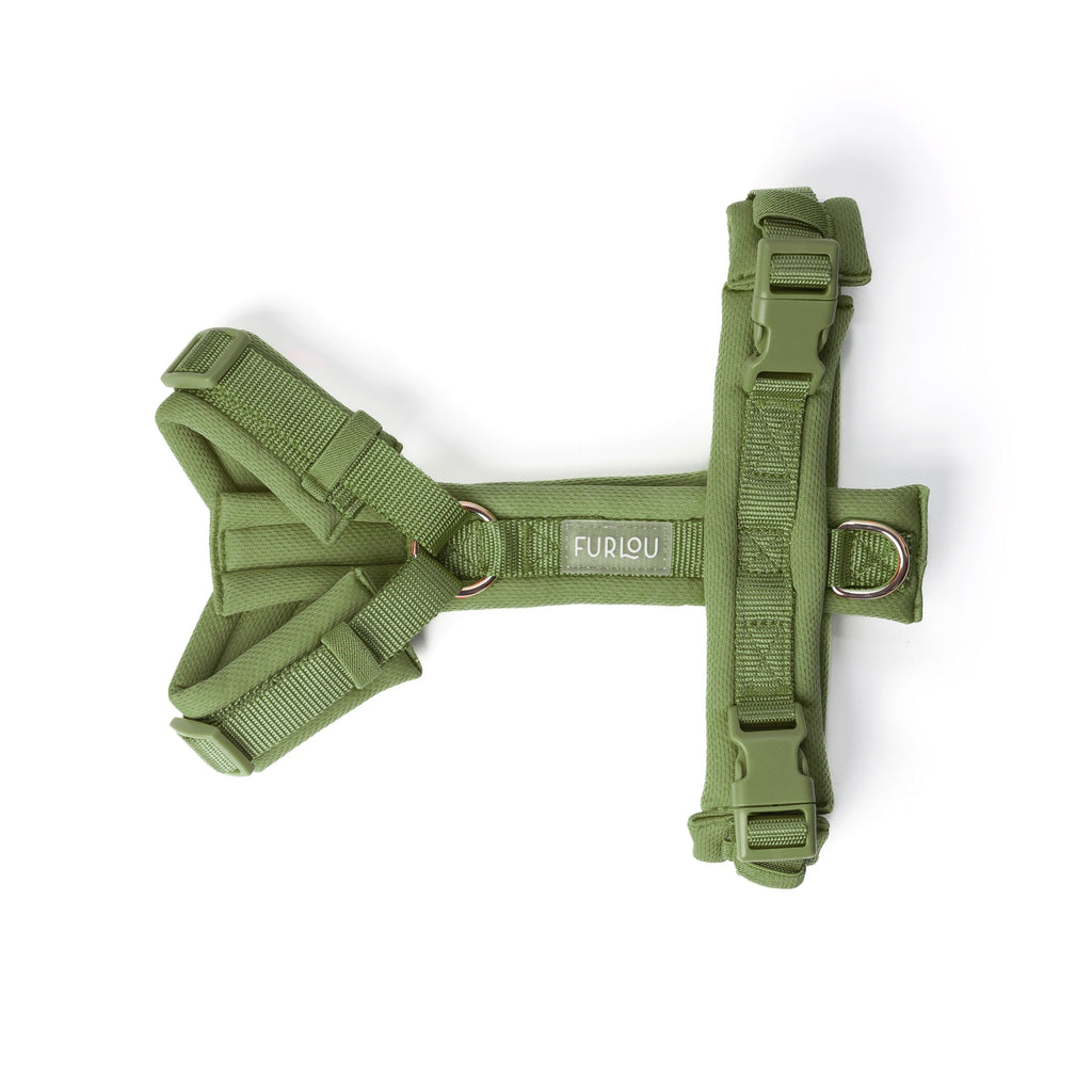 Green Comfort Dog Harness, alternate view
