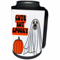 Cute but spooky Halloween dog can cooler bottle wrap