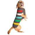 Charcoal Stripe Dog Sweater Hand Knit – photo 1 of 5