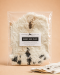 Rabbit Hide Plate Natural Chew for Dogs – front view