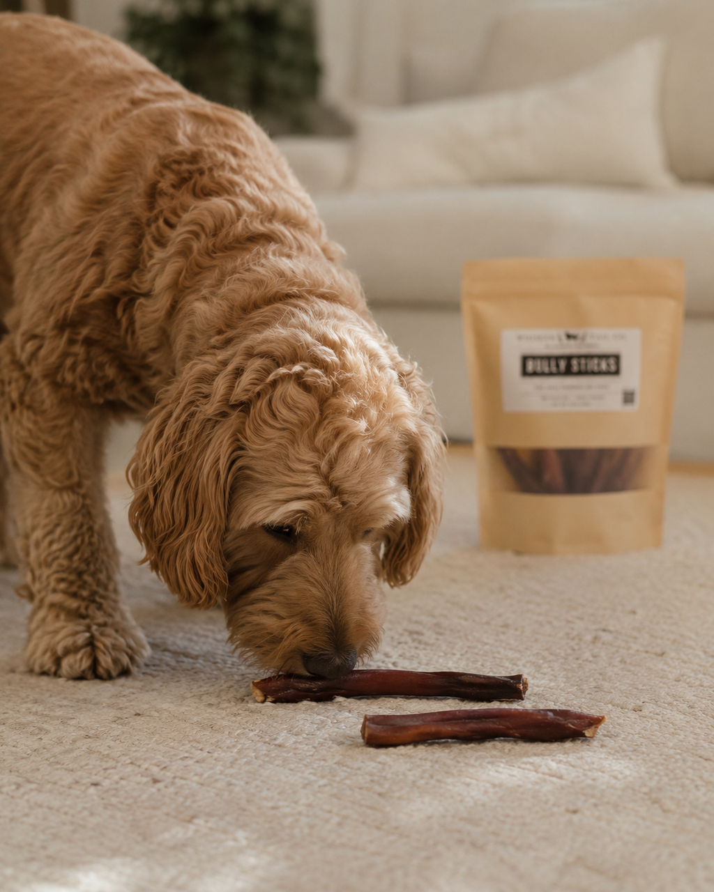 Grass-Fed Bully Sticks (5 oz) – alternate view 2