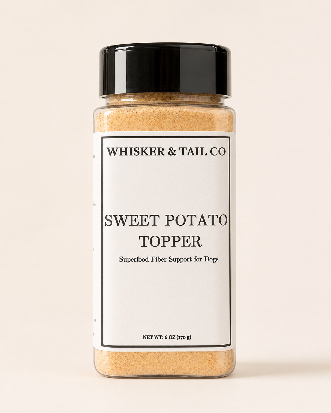 Sweet Potato Topper for Dogs – Fiber-Rich Food Booster – front view