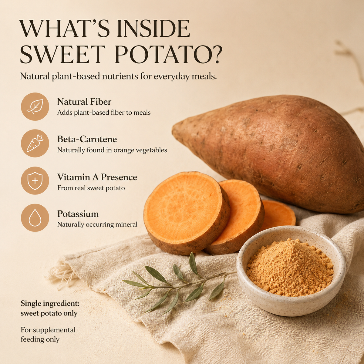 Sweet Potato Topper for Dogs – Fiber-Rich Food Booster – alternate view 5