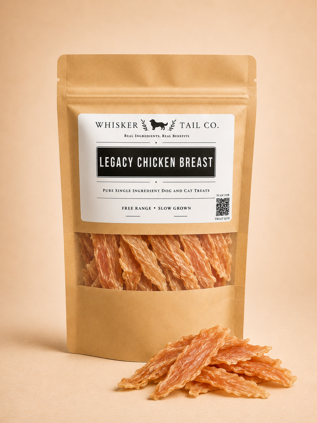 Chicken Breast High-Protein Treat for Dogs & Cats – front view