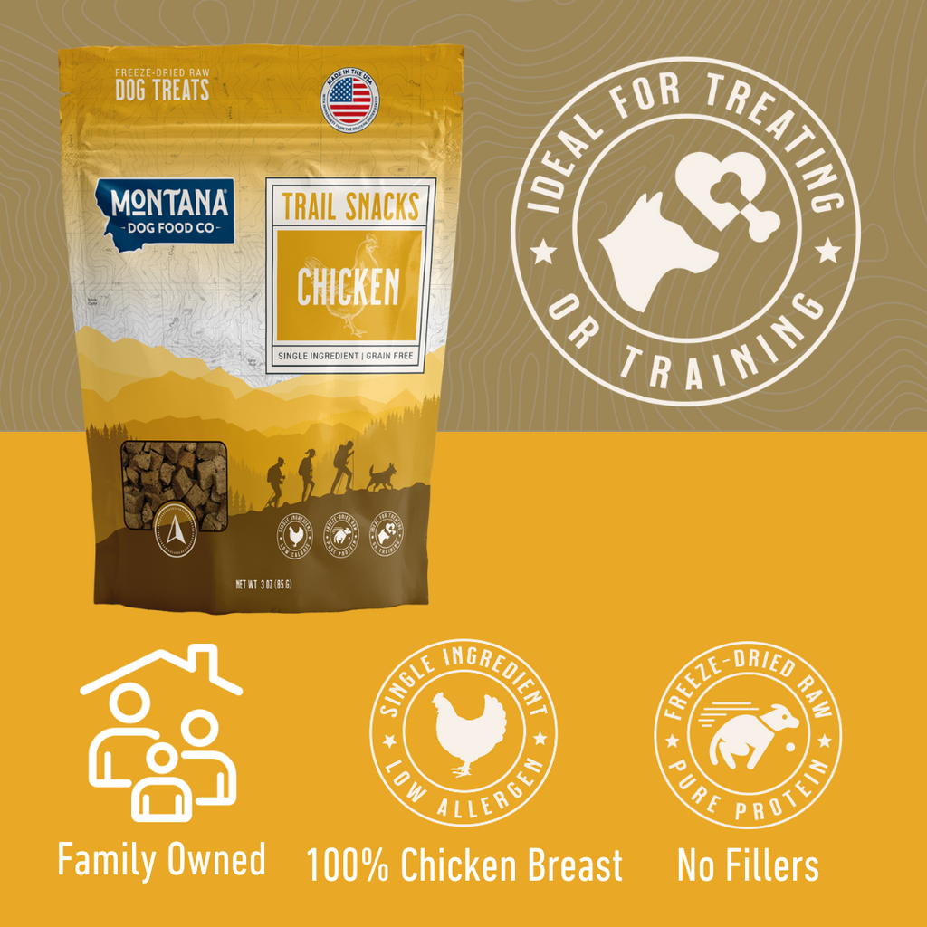 Montana Dog Food Co Chicken Breast Freeze-Dried Raw Trail Snacks – photo 3 of 3