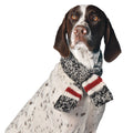 Boyfriend Scarf Red and White Wool – photo 1 of 4