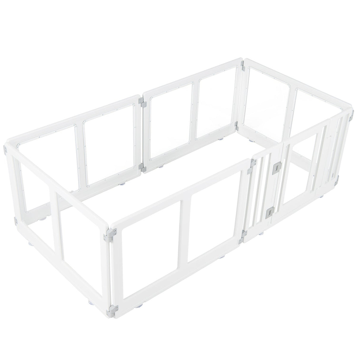 Clear Plastic Dog Playpen with Door 8 Panel – photo 11 of 16