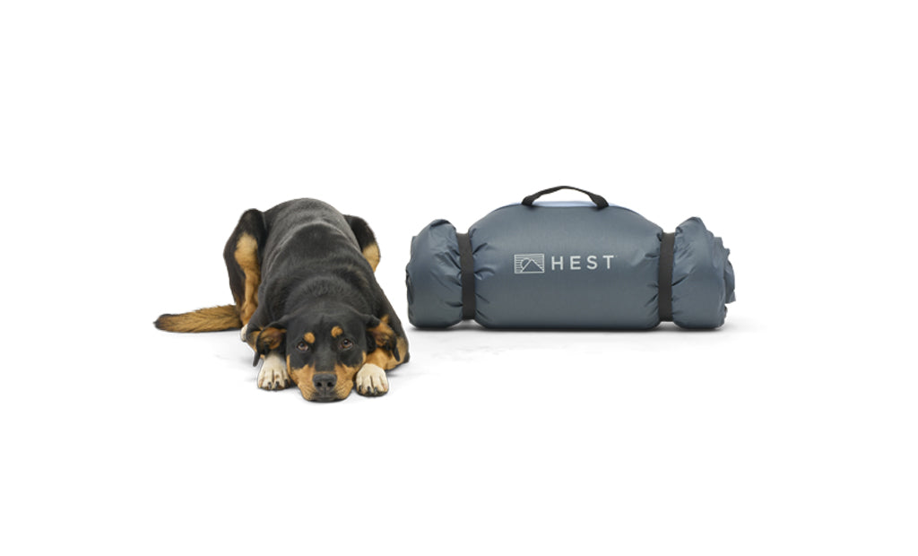 HEST dog bed with premium memory foam cushioning