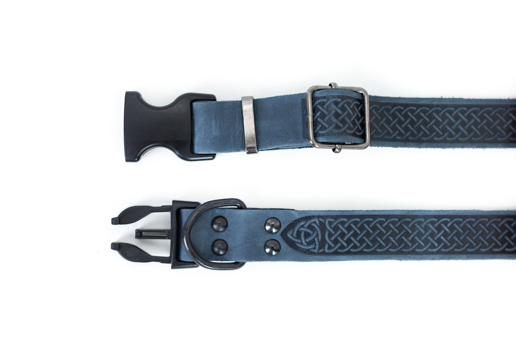 Celtic Sport Quick-Release Leather Dog Collar – alternate view 14