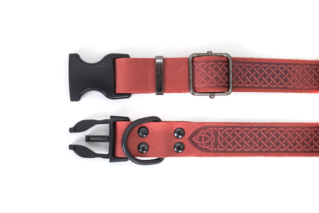 Celtic Sport Quick-Release Leather Dog Collar – alternate view 11