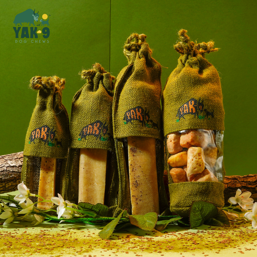 Flaxseed Yak Chews for Dogs – front view