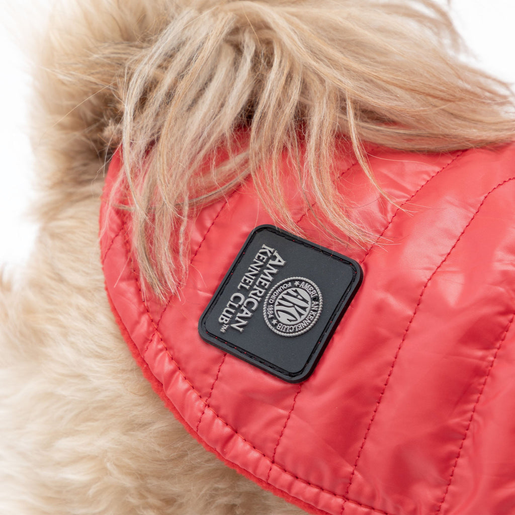 AKC Belly Band Dog Puff Coat Fleece Lined – photo 3 of 13