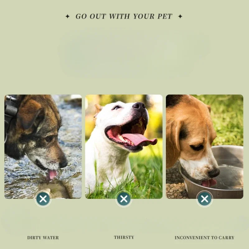 Folding Silicone Travel Bowl for Dogs & Cats – 350ml or 650ml – alternate view 4