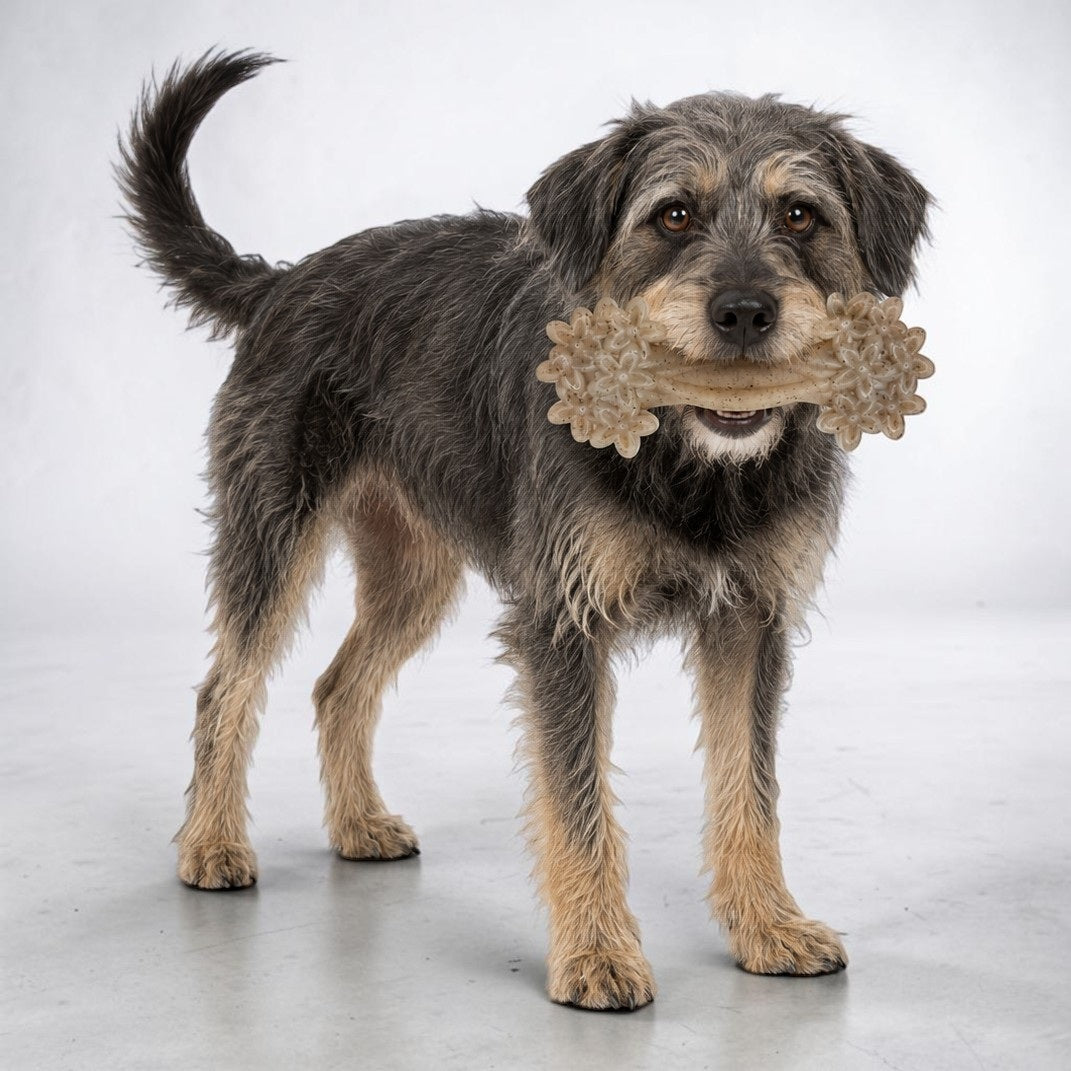SodaPup Daisy Bone nylon dog chew toy – photo 5 of 8