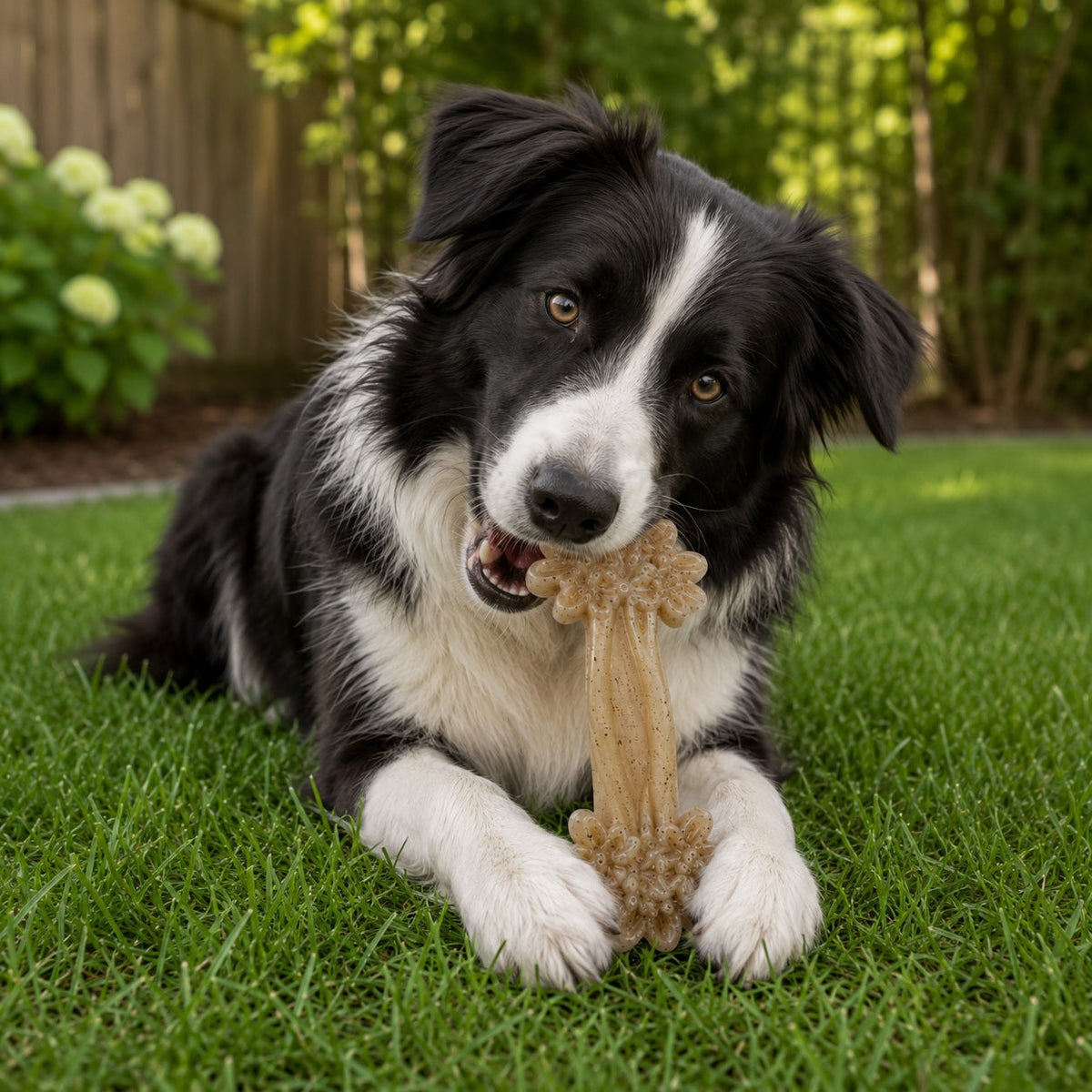 SodaPup Daisy Bone nylon dog chew toy – photo 2 of 8
