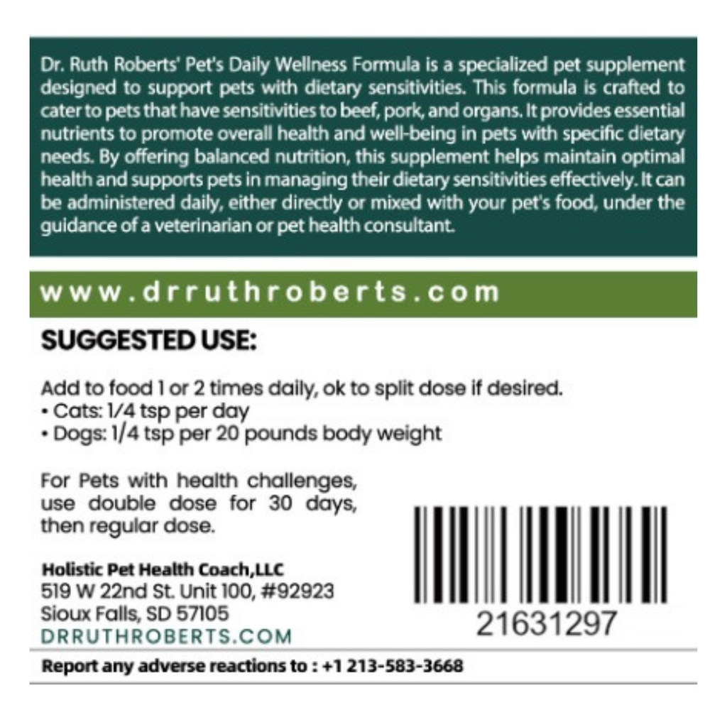 Daily Wellness Formula Glandular-Free Multivitamin by Dr. Ruth Roberts – photo 3 of 10
